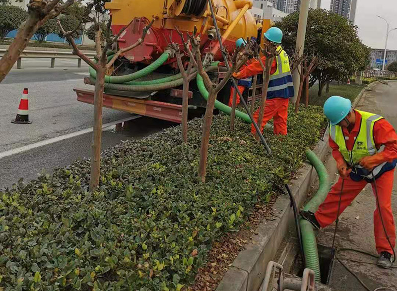 松江市政管道清淤